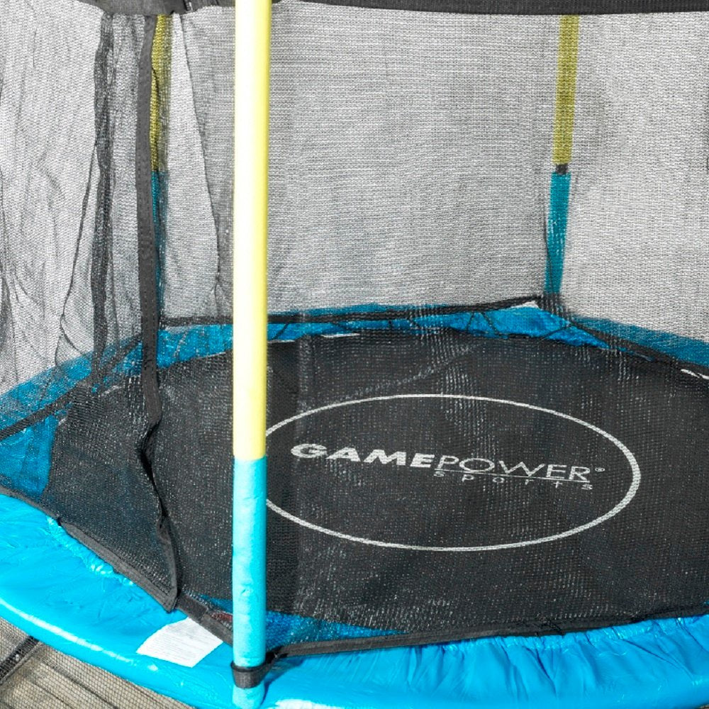 Mi primer trampolin 140cm azul/amarillo, gamepower [Openbox]