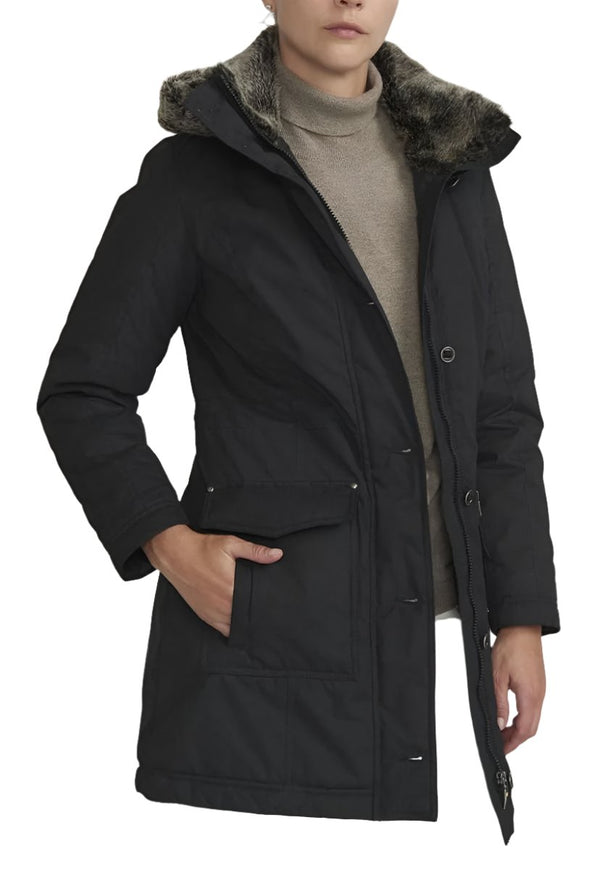 Parka verona negro canadienne talla m