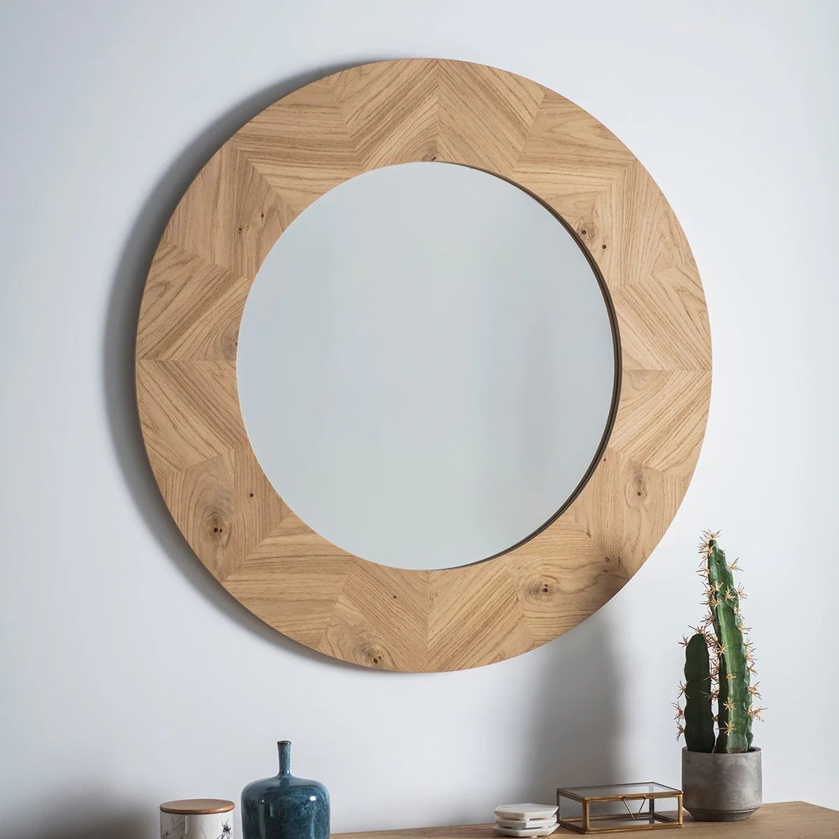 Espejo gallery home round mirror 90cm [Openbox]