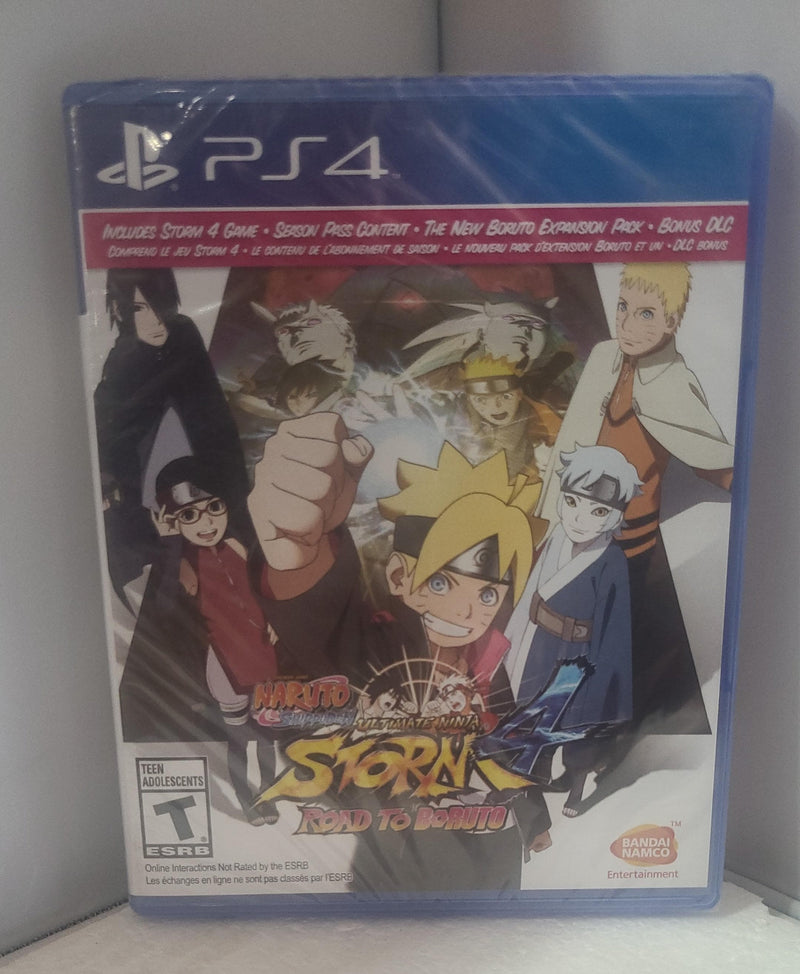 Juego De Play Ps4  Naruto  Shippuden Bandai Namco Ultimate Ninja Storn 4
