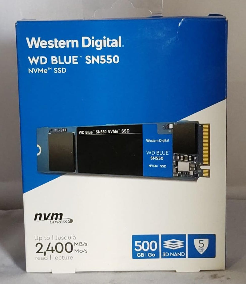 Disco sólido SSD WD 500GB blue western digital
