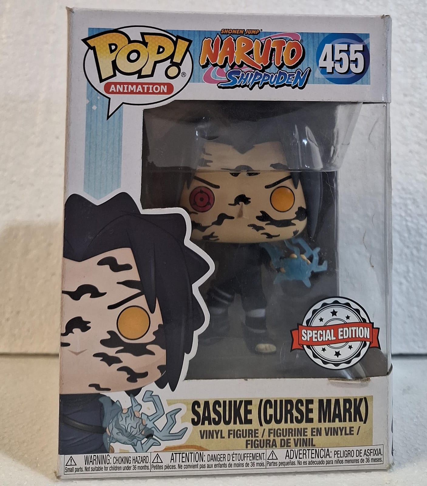 Naruto Shippuden Funko Pop Sasuke Curse Mask 455 [Openbox]