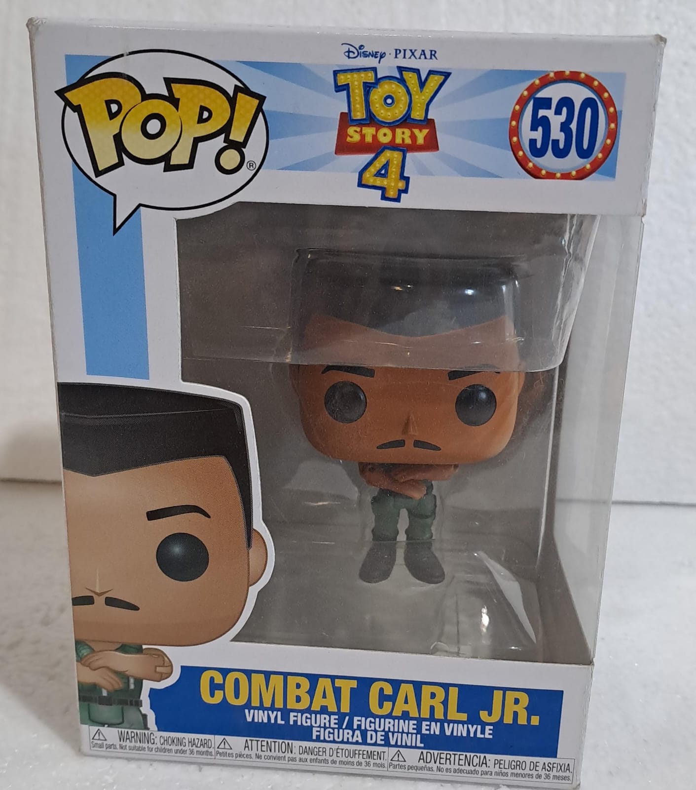 Toy Story 4 Funko Pop 530 Combat Carl Jr [Openbox]