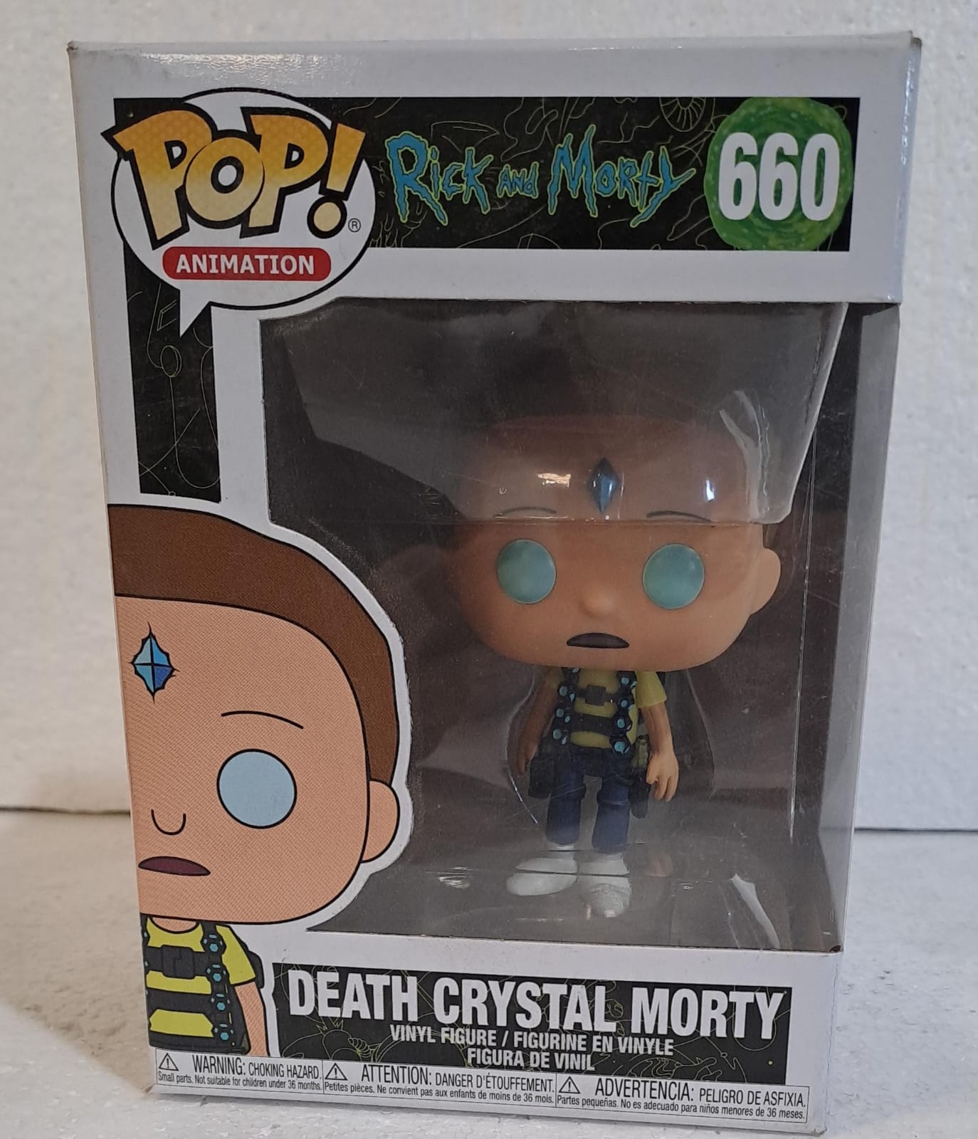 Rick And Morty Funko Pop 660 Death Crystal Morty [Openbox]
