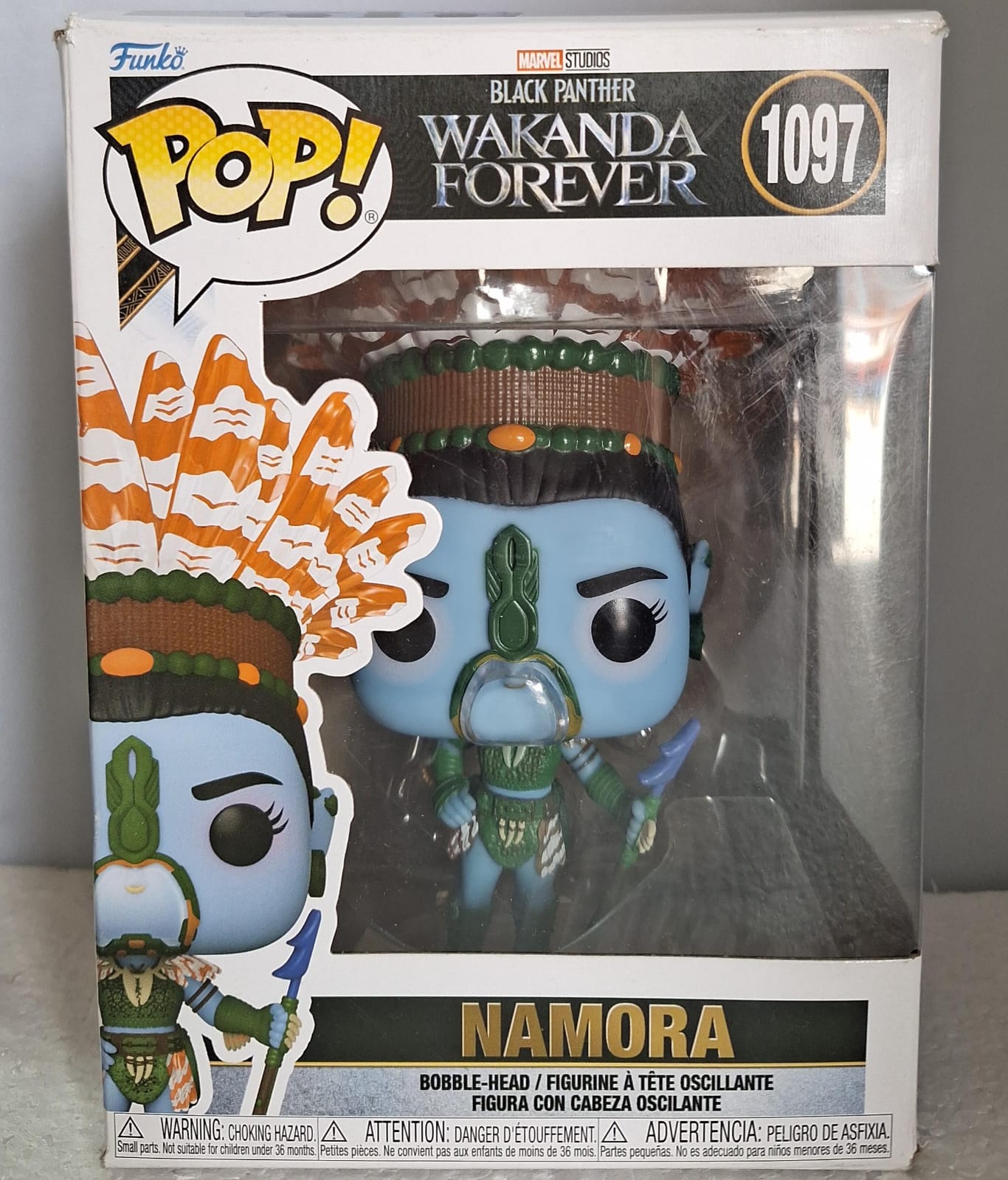 Wakanda Forever Funko Pop Namora 1097 [Openbox]