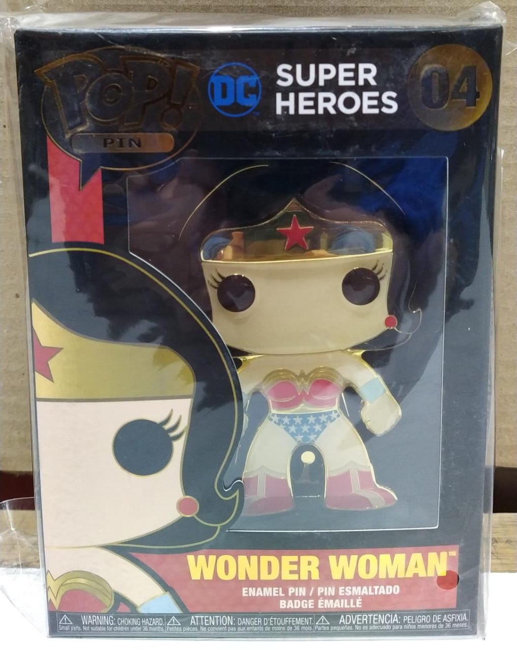 Funko pop pins  dc Super heroes  wonder woman 04 [Openbox]