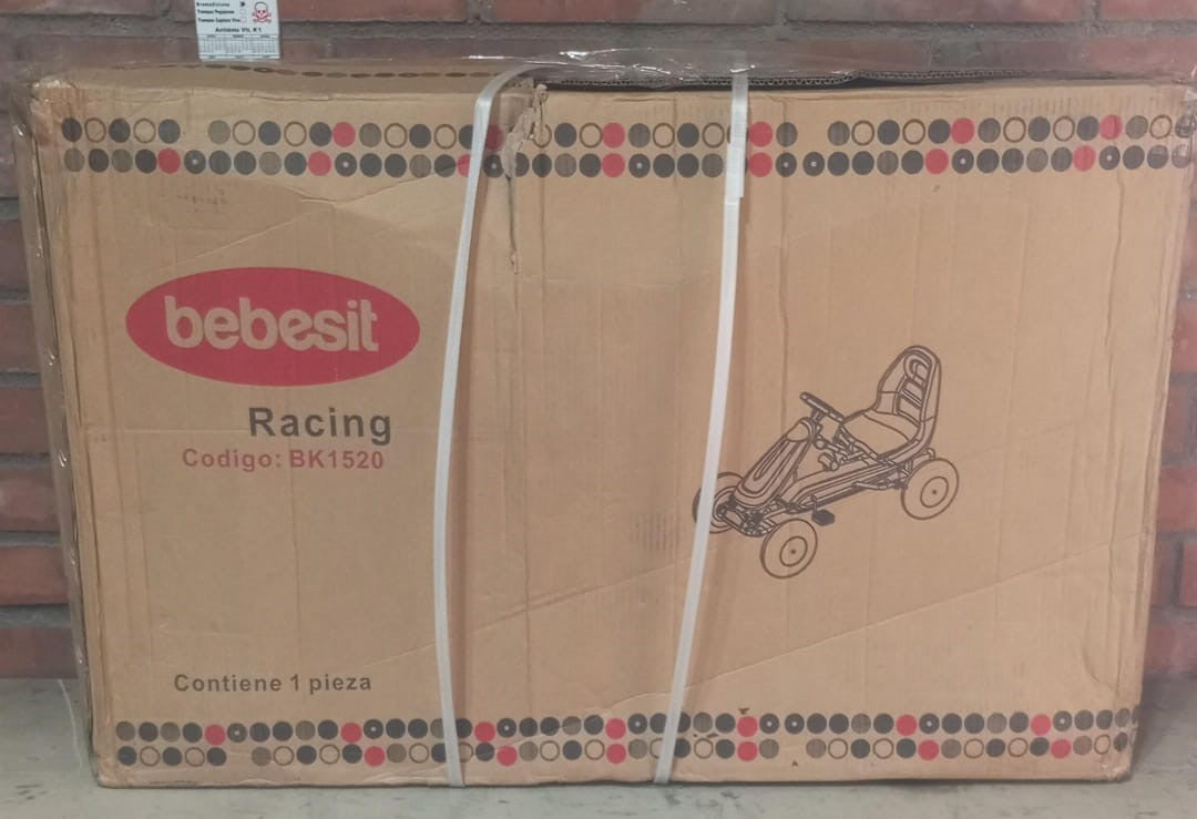Gokart Go Bebesit Racing Bk1520 Rosa [Openbox]
