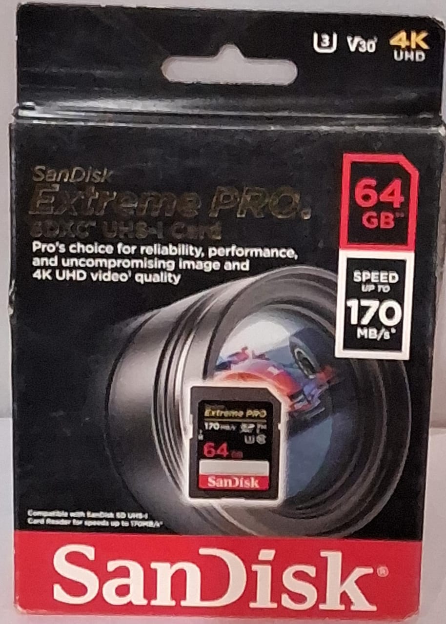 Extreme Pro Sandisk 64 Gb [Openbox]