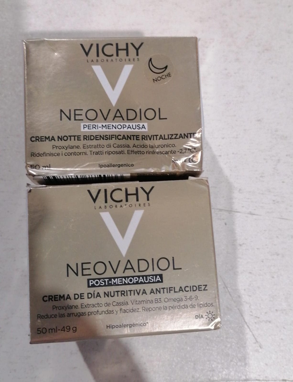 Pack Vichy Neovadiol Peri-Menopausia Noche 50Ml y Crema Antiflacidez Día Neovadiol 50ml [Openbox]