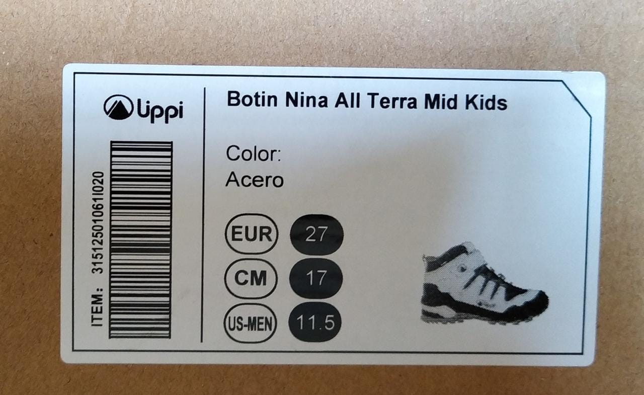 Botin lippi nina all terra kids talla us 11.5 Openbox