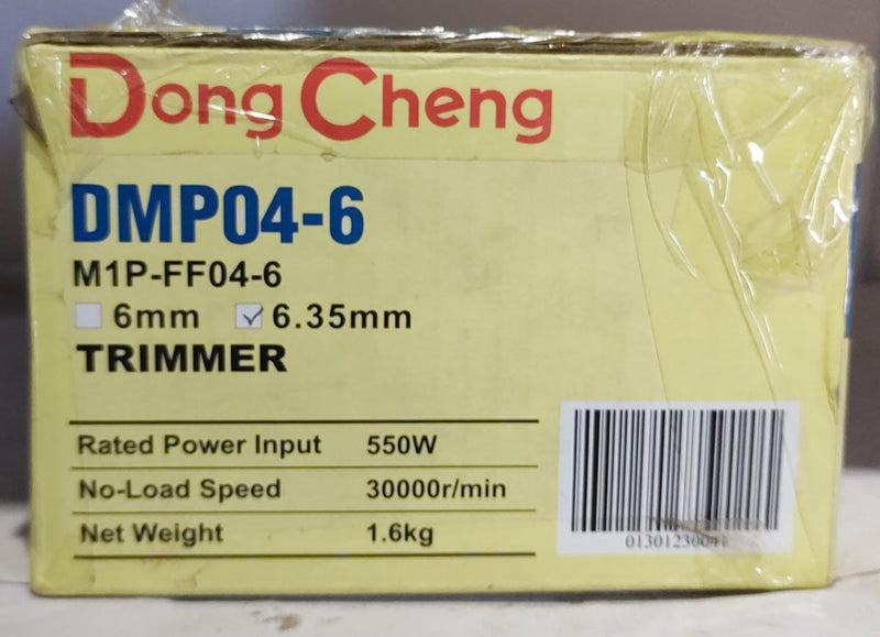 Fresadora de mano dong cheng dmp04-6  m1P-ff04-6 gris 550w